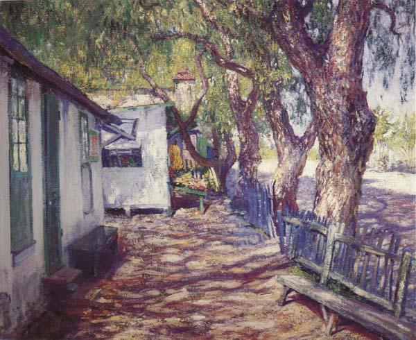 Guy Rose San Gabriel Road china oil painting image